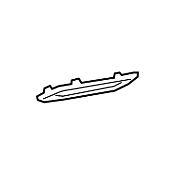 GM 39138807 Lower Molding, Driver Side