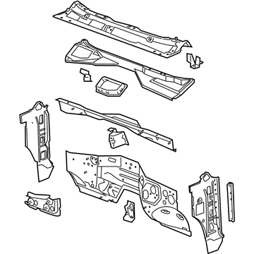 Cadillac Dash Panels - 25847532