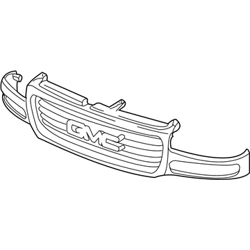 GM 19130786 Grille Assembly, Charcoal