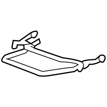 GM 84725698 Adjust Lever, Rear
