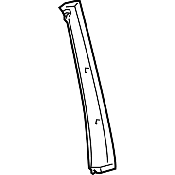 GM 20766576 Applique, Front Center Passenger Side