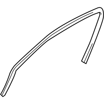 GM 25862650 Reveal Molding, Front Upper