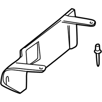 GM 25762920 Seat Back Panel, Rear