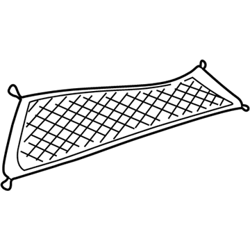 GM 25635215 Cargo Net, Rear