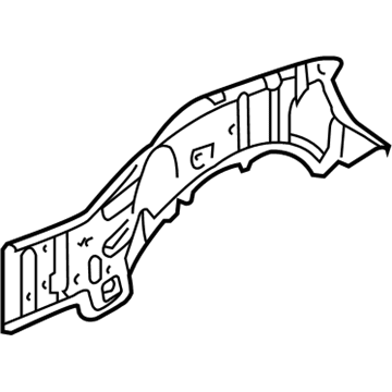 GM 23124788 Outer Rail, Front Driver Side