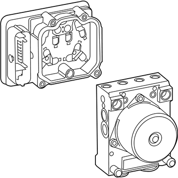 Chevy Silverado 2500 HD ABS Control Module - 84609554