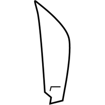 GM 10421098 Applique, Rear Passenger Side