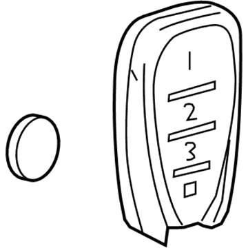 GM 13529664 Key