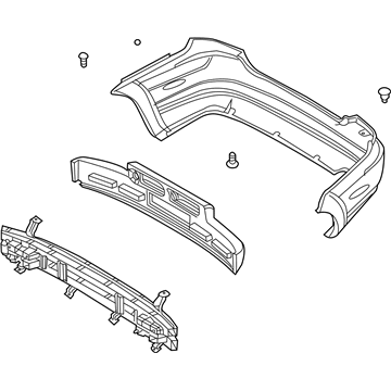 Chevy Aveo5 Bumper - 96403755