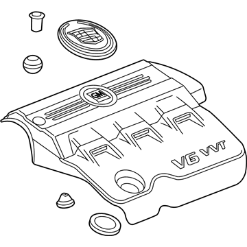 GM 12641495 Engine Cover
