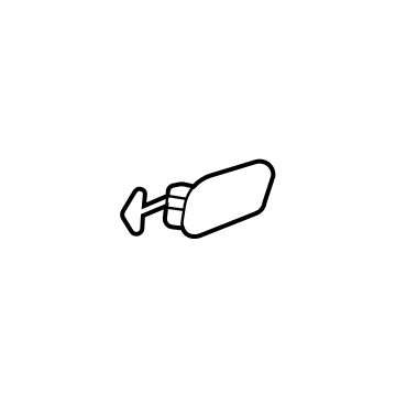 GM 42714913 Cap, Rear Upper Driver Side