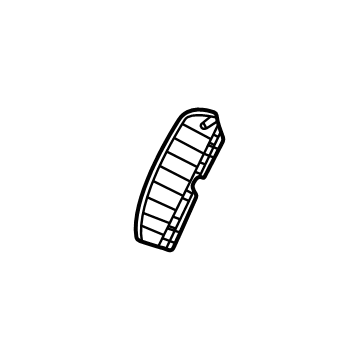 GM 84116678 Lumbar Support, Front Driver Side