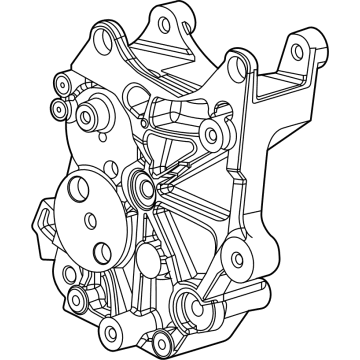 Chevy Alternator Bracket - 12700411