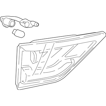 Chevy Traverse Tail Light - 85164975