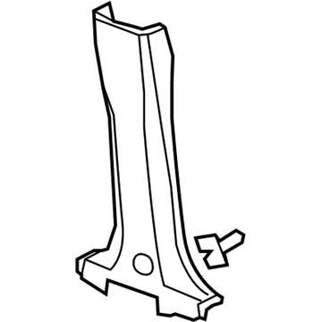 Saturn 25900349 Lower Center Pillar Trim