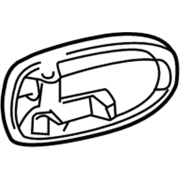 2007 Saturn Relay Door Handle - 10322222