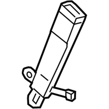 GM 19366534 Buckle, Passenger Side