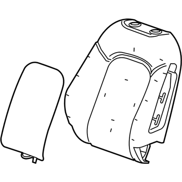 Buick Seat Cushion Pad - 95077887