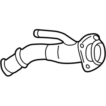 Chevy Tracker Fuel Filler Hose - 91177747