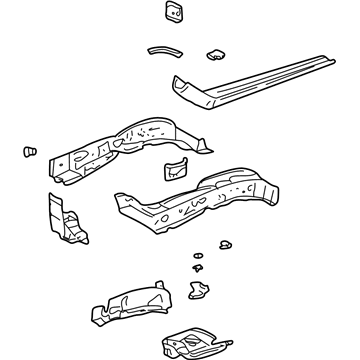 Buick 19120205 Rail Assembly