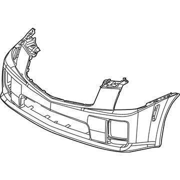 GM 12335777 Bumper Cover