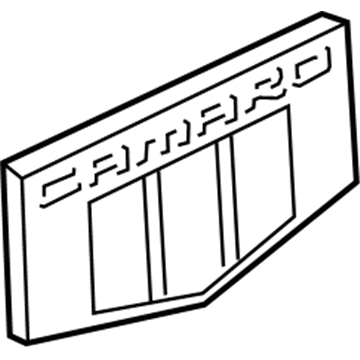 GM 84233235 Emblem, Front Driver Side