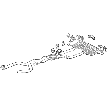 Chevy Camaro Exhaust Pipe - 84072838
