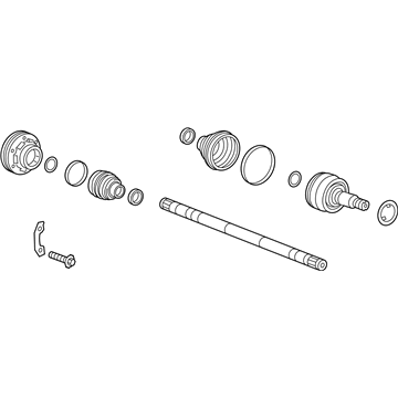 Chevy Camaro Axle Shaft - 84855965