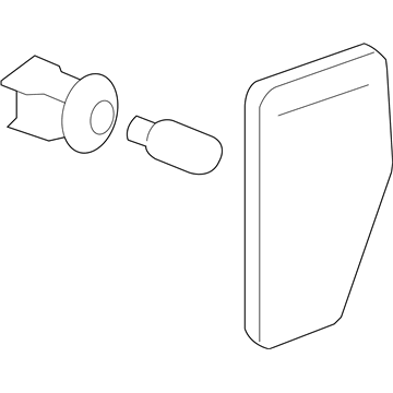 GM 15873638 Side Marker Lamp, Driver Side