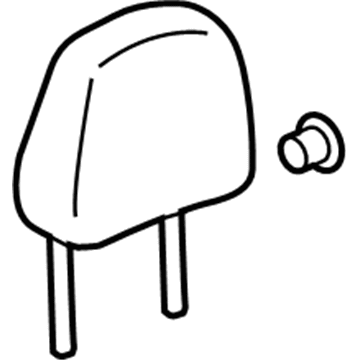 GM 39140230 Headrest, Front