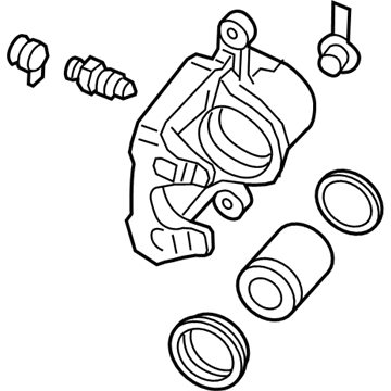 Chevy Brake Caliper Repair Kit - 13542989