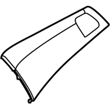 Chevy Caprice Dash Panel Vent Portion Covers - 92274320