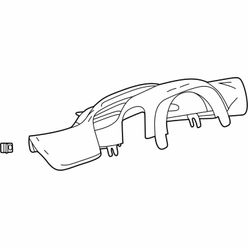 Buick Encore GX Steering Column Cover - 42728316
