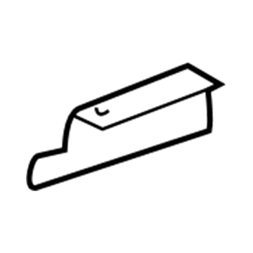 GM 88893571 Cassette Player Upper Bracket
