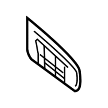 GM 10419838 Grille, Driver Side