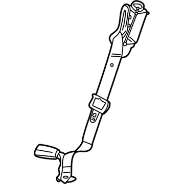 Chevy Equinox Seat Belt - 89022958