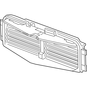 Cadillac 85524925 Upper Shutter
