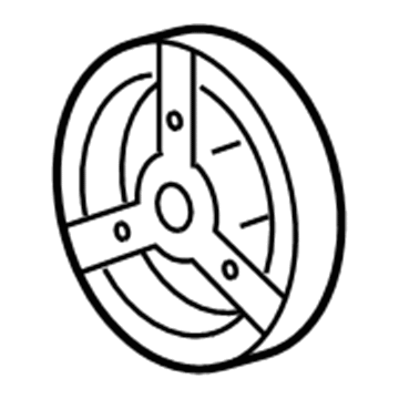 GM 12583151 Crankshaft Pulley