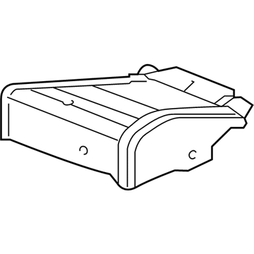 2022 Cadillac XT6 Seat Cushion Pad - 84750890