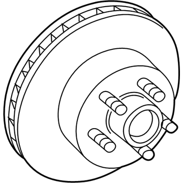 Chevy Express 1500 Brake Disc - 19202730