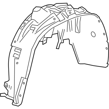 Chevy Traverse Fender Splash Shield - 85114490