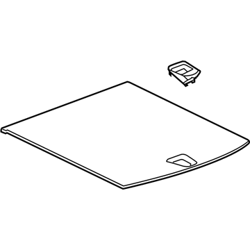 GM 84504406 Floor Mat, Gray