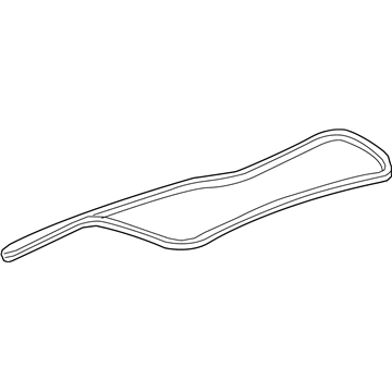 GM 23386104 Body Weatherstrip, Rear