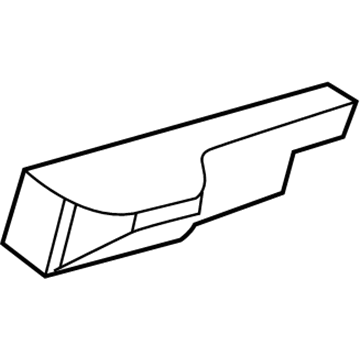 GM 25902518 Mirror Assembly Seal, Rear Passenger Side