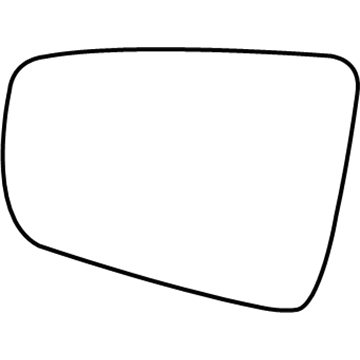 2012 Buick LaCrosse Side View Mirrors - 20895339