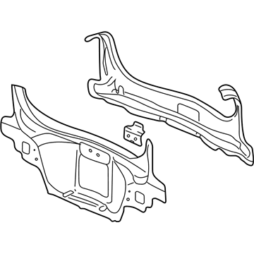 2007 Cadillac CTS Floor Pan - 15903919