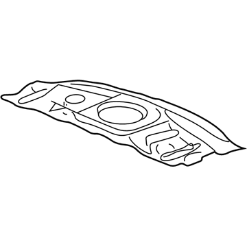 GM 25760582 Package Tray Panel, Rear