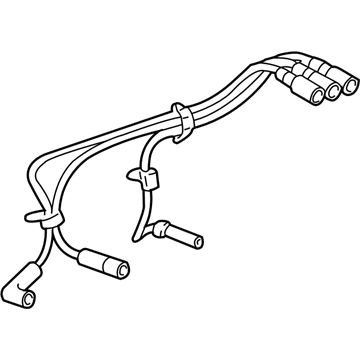 Chevy Astro Spark Plug Wires - 19154585