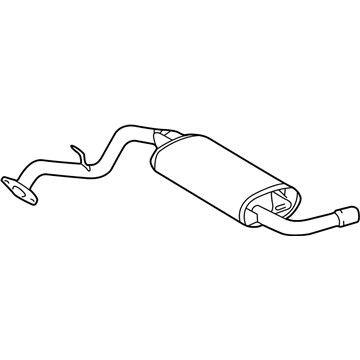 Pontiac Vibe Muffler - 88973520