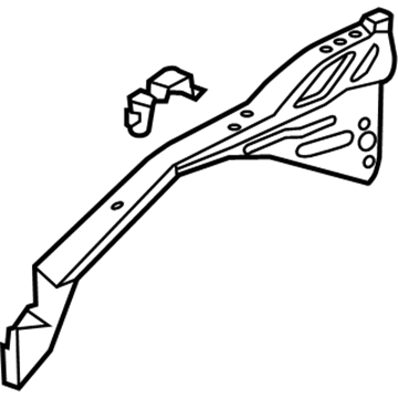 GM 22781261 Upper Rail, Front Driver Side